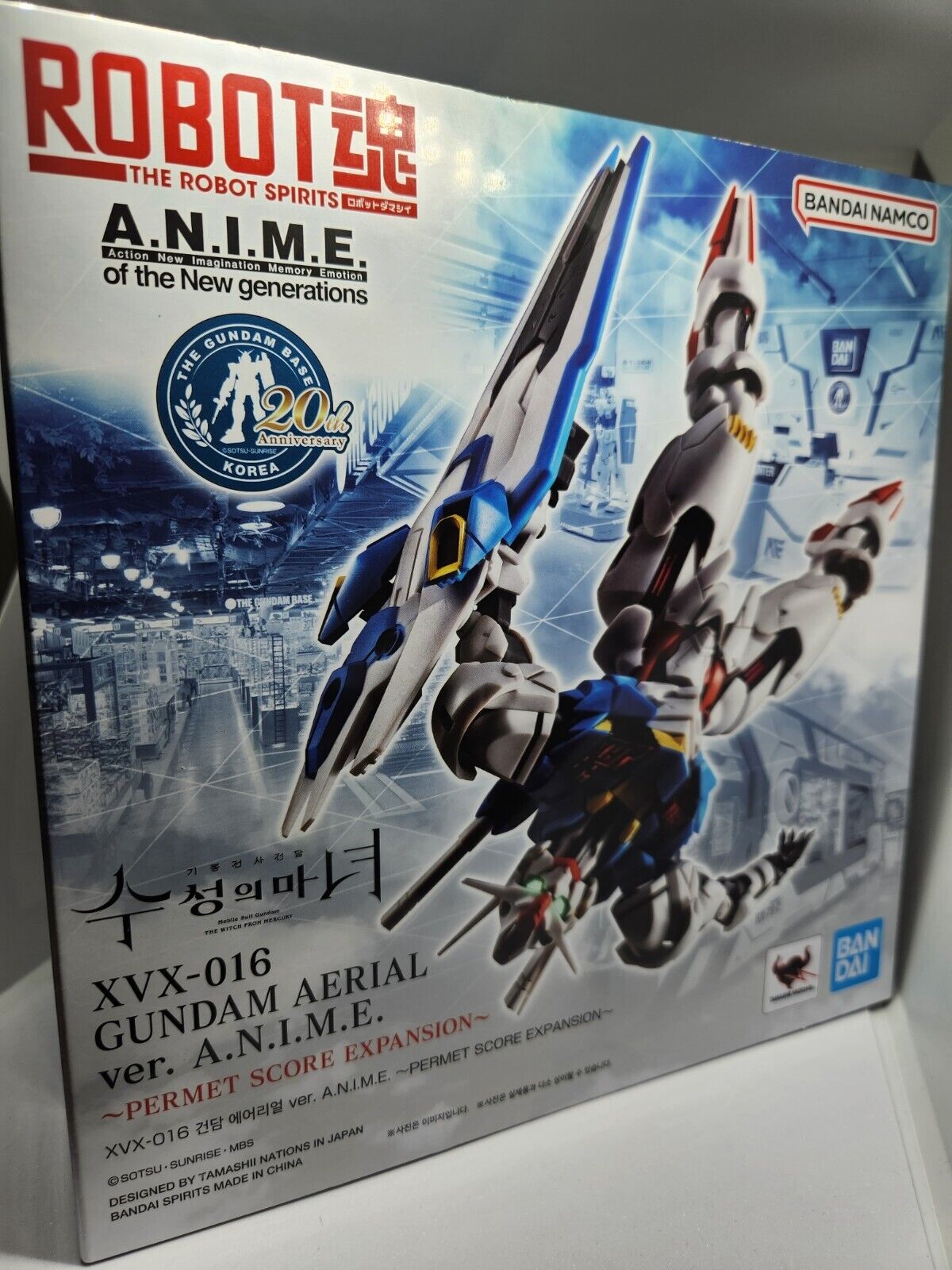 Gundam Aerial Permet Score Expansion Robot Spirits Korea Gundambase edition